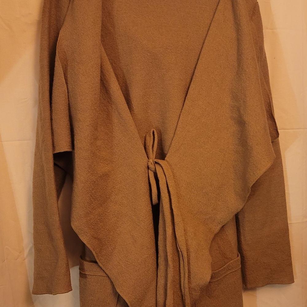 XCVI Tan Women's Cape Jacket